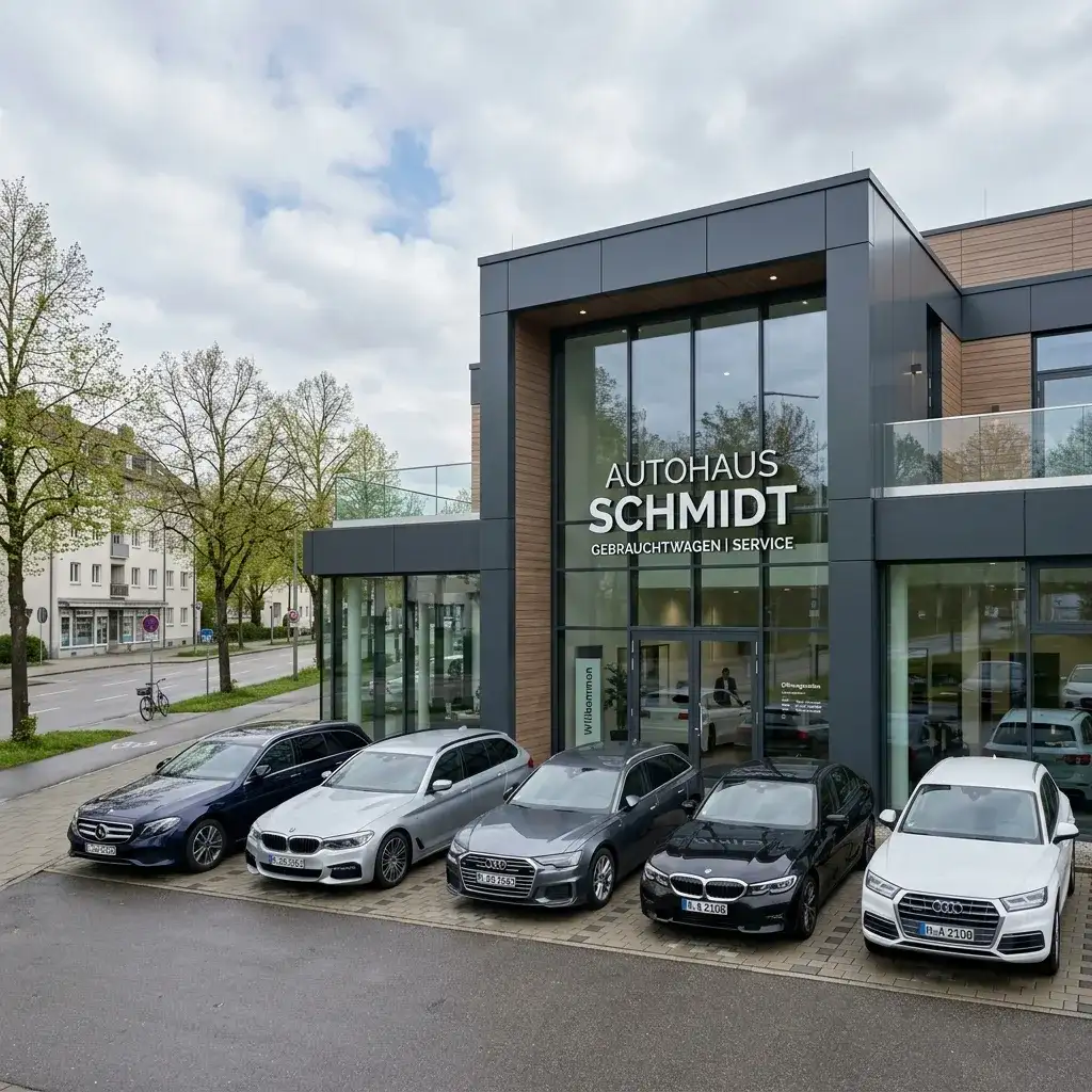 Autohaus Seibert – Frankfurt-Griesheim Außenansicht